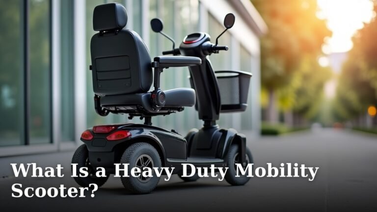 What Is a Heavy Duty Mobility Scooter?