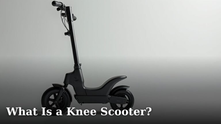 What Is a Knee Scooter?