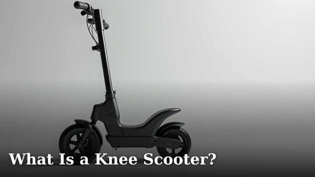 What Is a Knee Scooter?