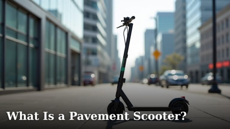 What Is a Pavement Scooter?