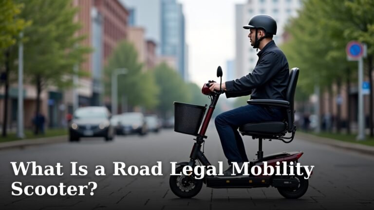 What Is a Road Legal Mobility Scooter?