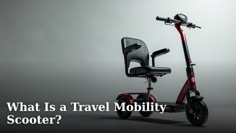 What Is a Travel Mobility Scooter?