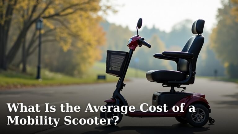 What Is the Average Cost of a Mobility Scooter?
