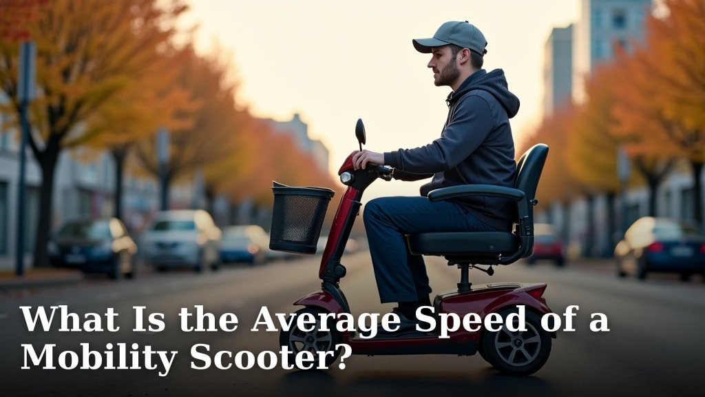 What Is the Average Speed of a Mobility Scooter?