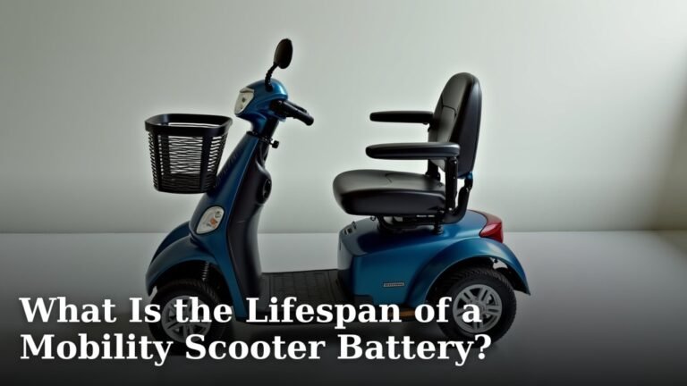 What Is the Lifespan of a Mobility Scooter Battery?