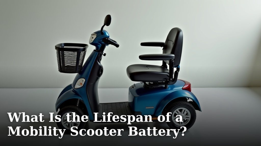 What Is the Lifespan of a Mobility Scooter Battery?