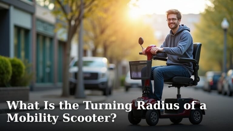 What Is the Turning Radius of a Mobility Scooter?