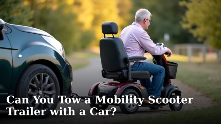 Can You Tow a Mobility Scooter Trailer with a Car?