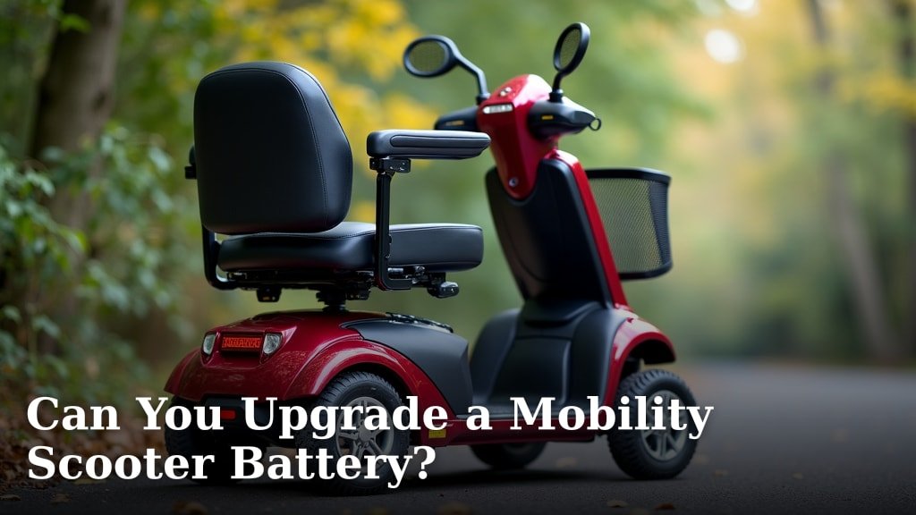 Can You Upgrade a Mobility Scooter Battery?