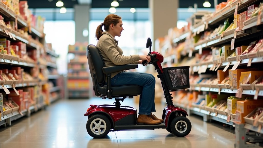 Navigating Grocery Stores with Your Mobility Scooter