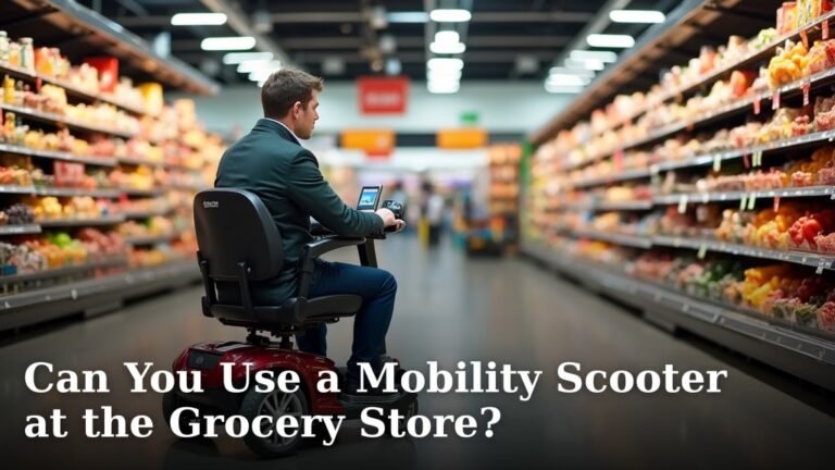 Can You Use a Mobility Scooter at the Grocery Store?