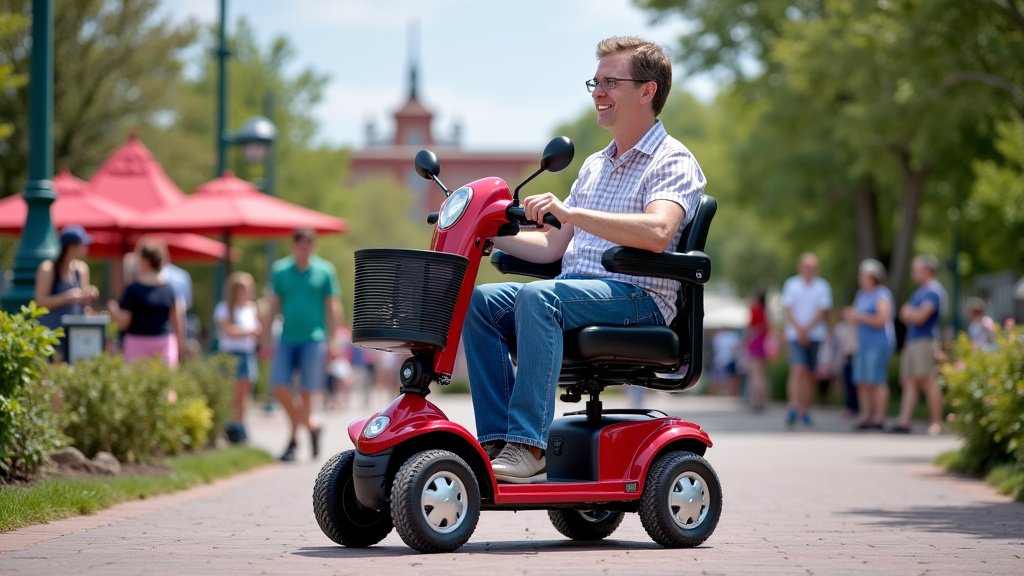 Getting Around Amusement Parks with Mobility Scooters