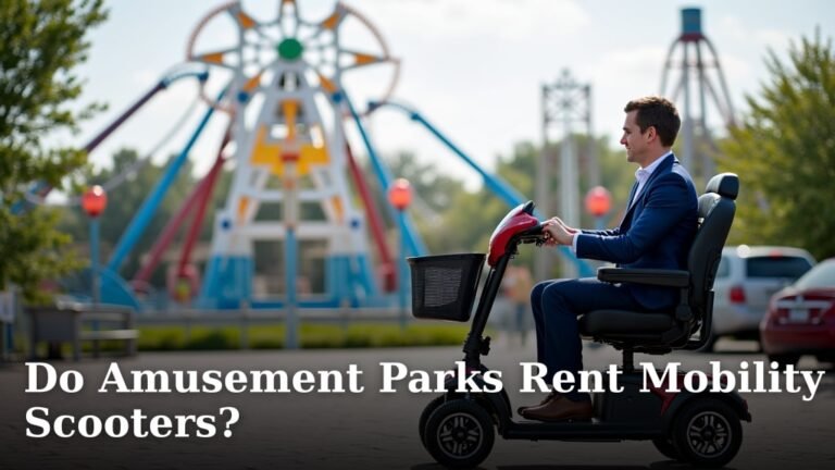 Do Amusement Parks Rent Mobility Scooters?