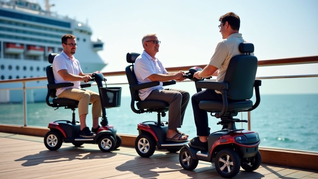 Getting Around with Mobility Scooters on Your Cruise