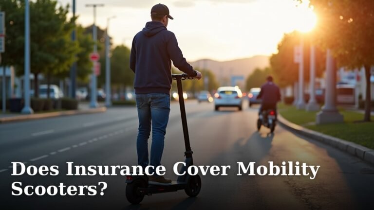 Does Insurance Cover Mobility Scooters?