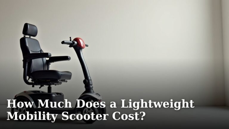 How Much Does a Lightweight Mobility Scooter Cost?