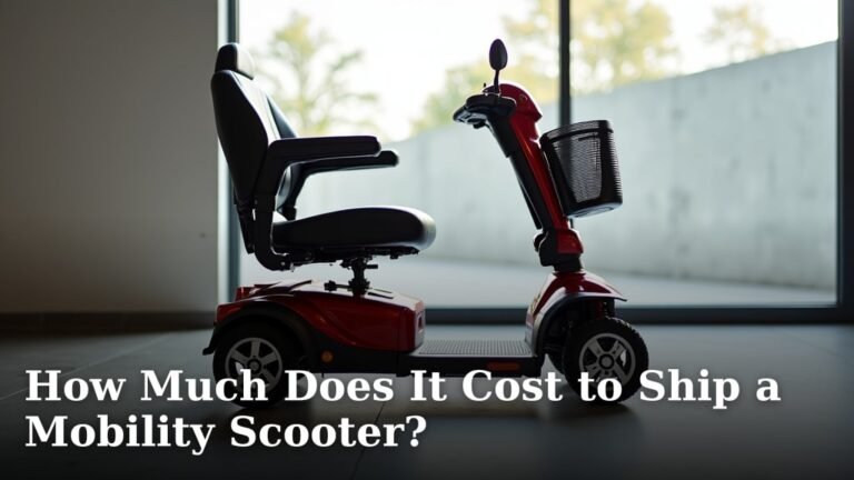 How Much Does It Cost to Ship a Mobility Scooter?