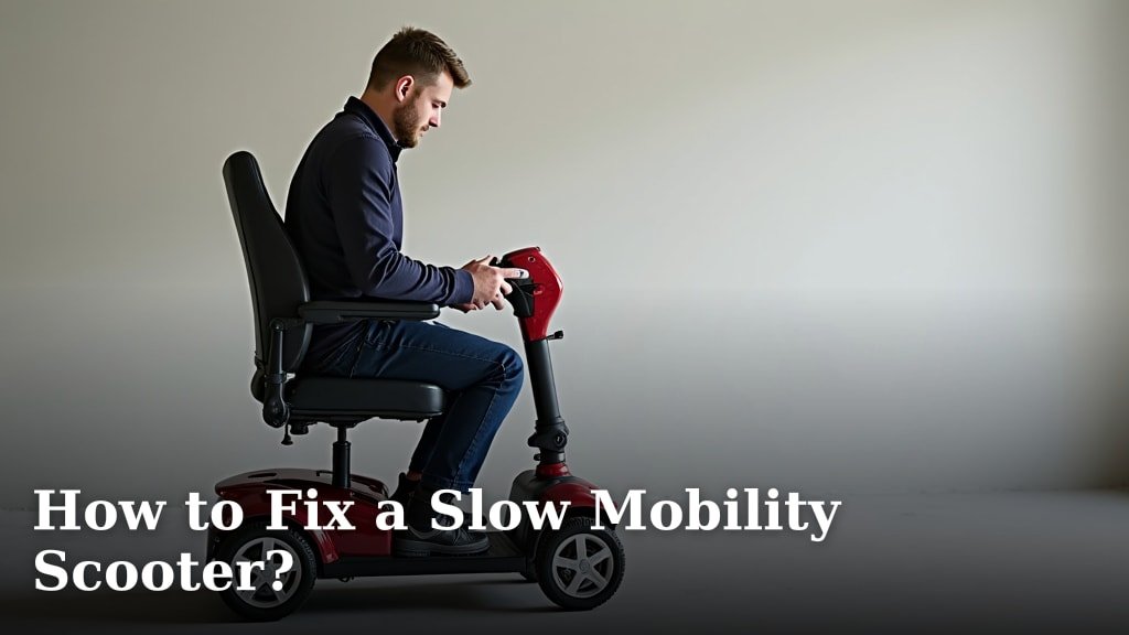 How to Fix a Slow Mobility Scooter?