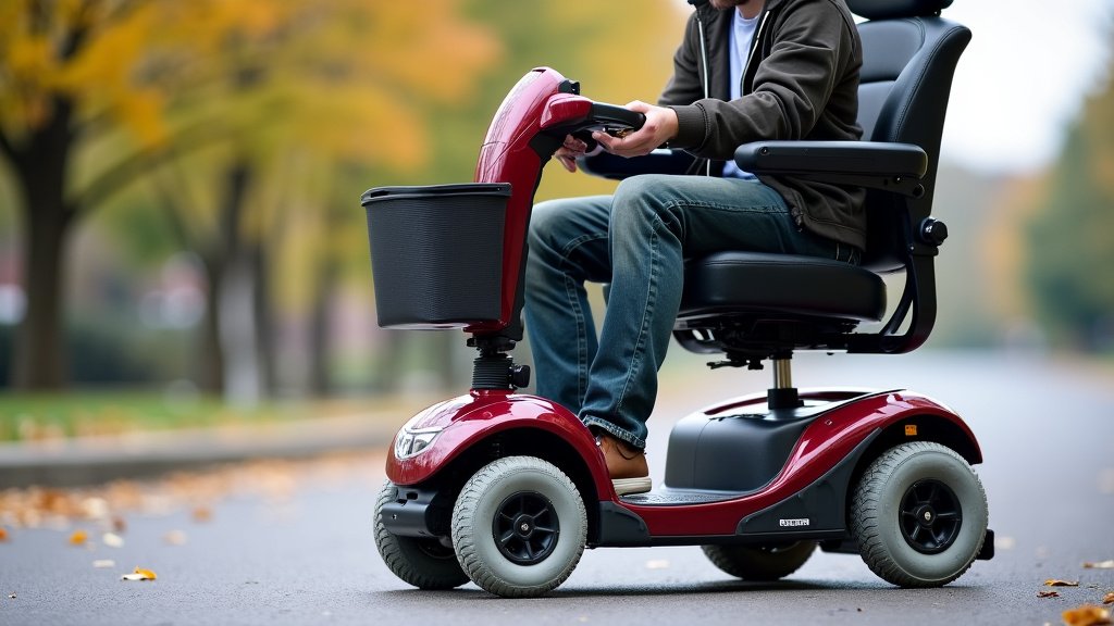 Collapsing Your Heavy-Duty Scooter for Storage and Travel