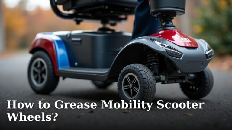 How to Grease Mobility Scooter Wheels?