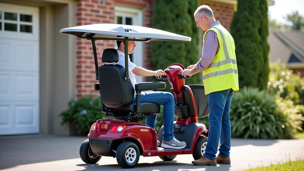 Getting Your Mobility Scooter Canopy Installed