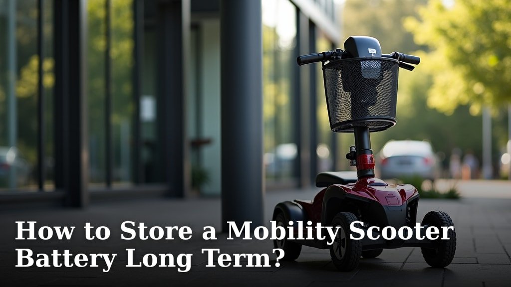 How to Store a Mobility Scooter Battery Long Term?