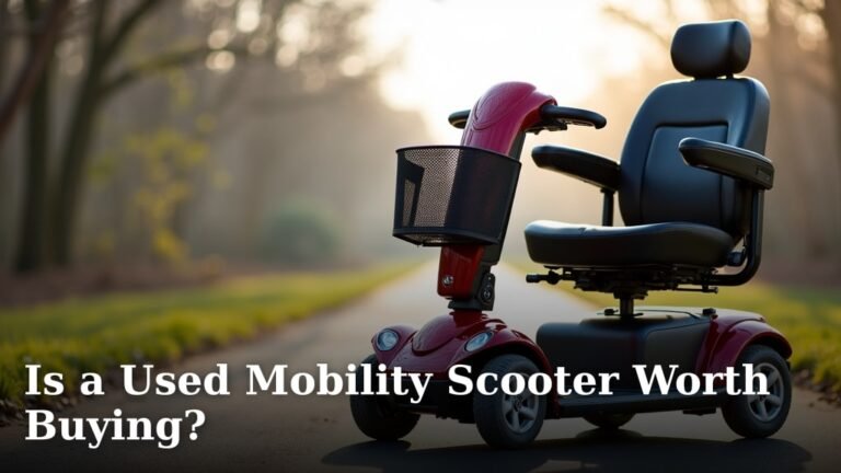Is a Used Mobility Scooter Worth Buying?