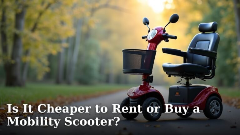 Is It Cheaper to Rent or Buy a Mobility Scooter?