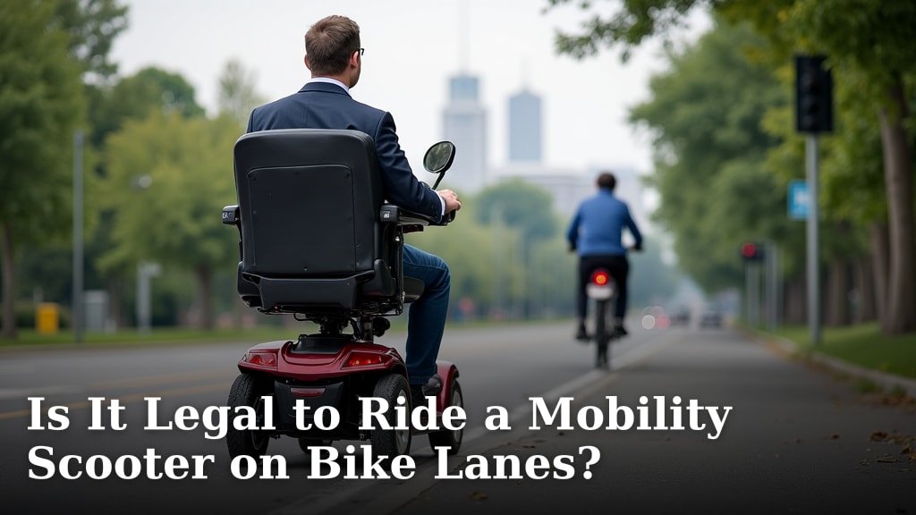 Is It Legal to Ride a Mobility Scooter on Bike Lanes?