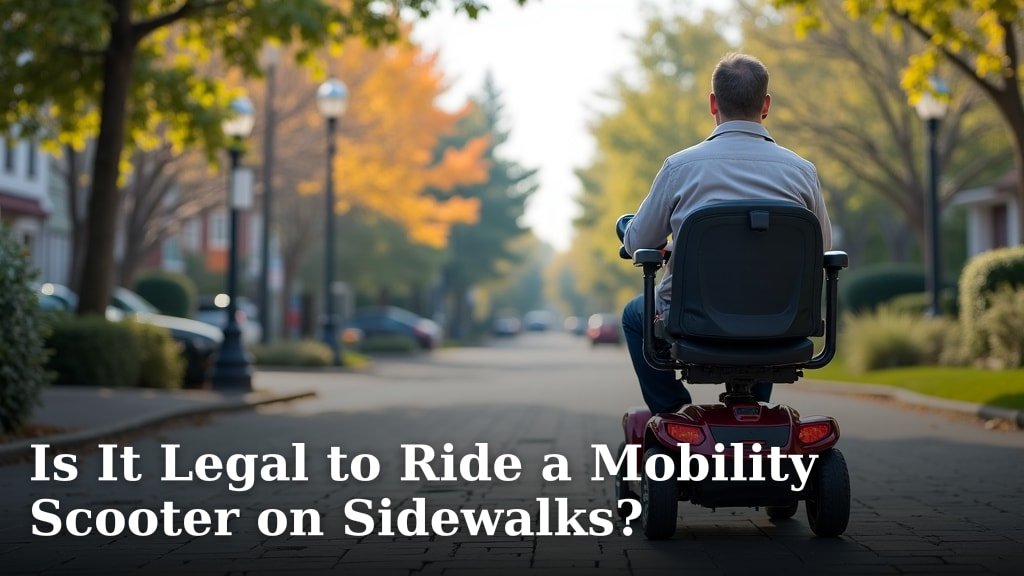 Is It Legal to Ride a Mobility Scooter on Sidewalks?