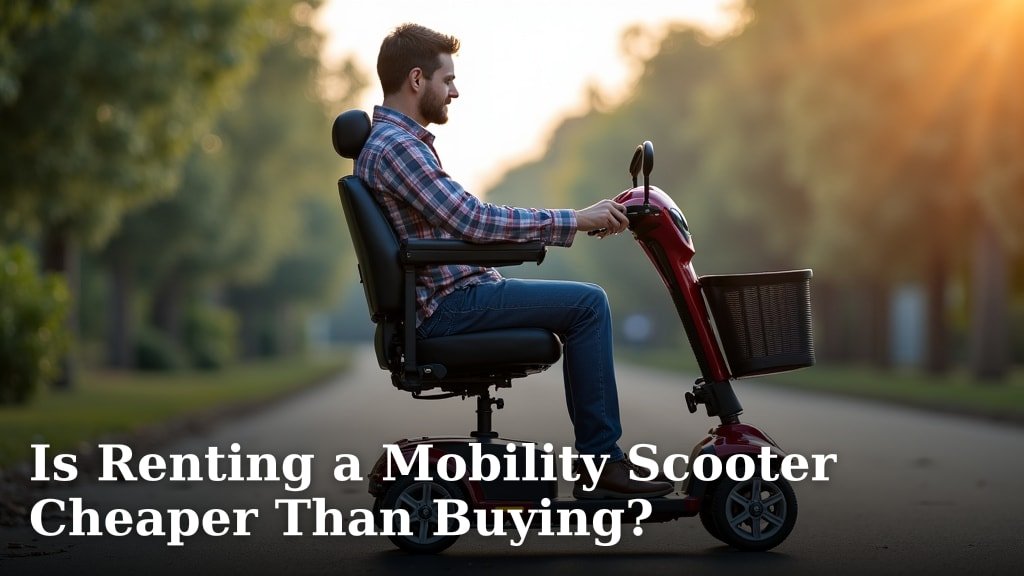 Is Renting a Mobility Scooter Cheaper Than Buying?