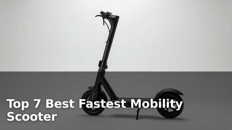Top 7 Best Fastest Mobility Scooter