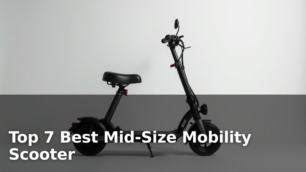 Top 7 Best Mid-Size Mobility Scooter