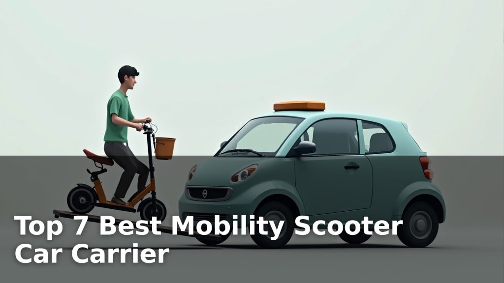 Top 7 Best Mobility Scooter Car Carrier