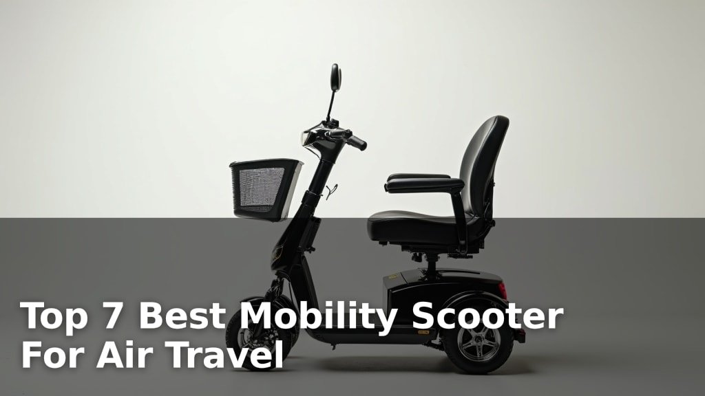 Top 7 Best Mobility Scooter For Air Travel