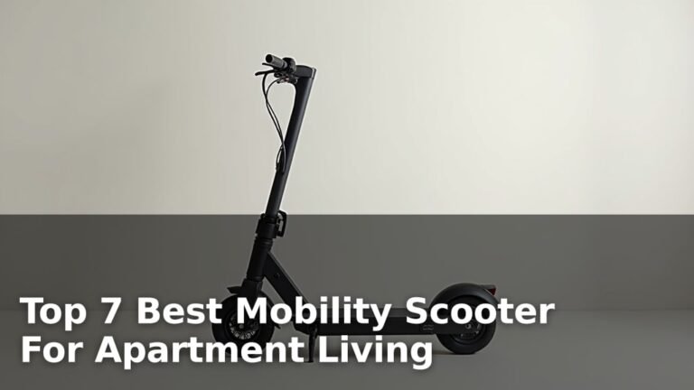 Top 7 Best Mobility Scooter For Apartment Living