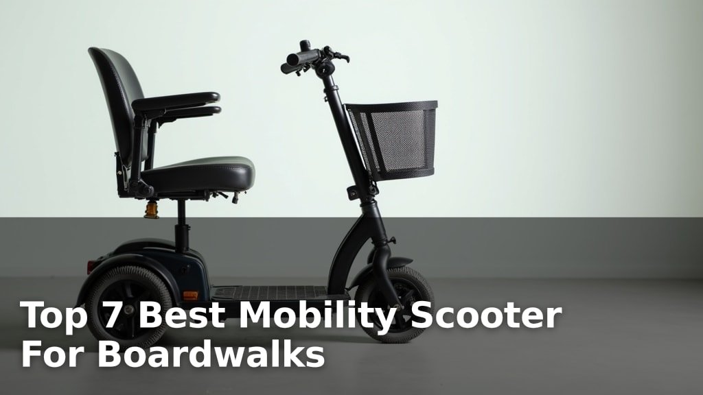 Top 7 Best Mobility Scooter For Boardwalks