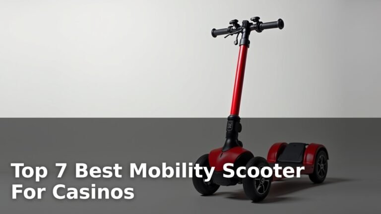 Top 7 Best Mobility Scooter For Casinos