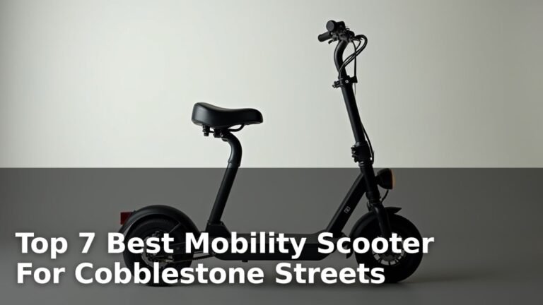 Top 7 Best Mobility Scooter For Cobblestone Streets
