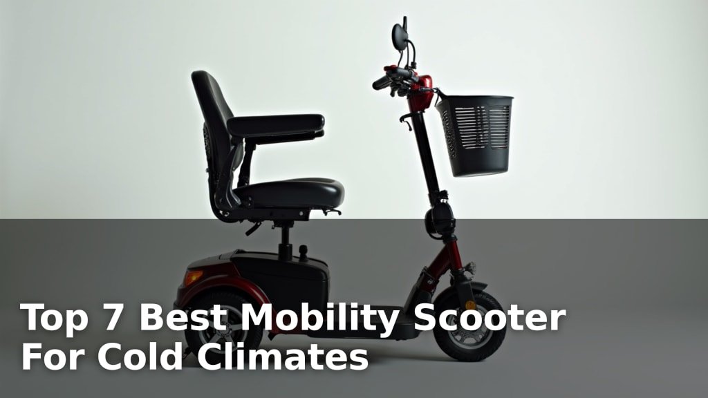 Top 7 Best Mobility Scooter For Cold Climates