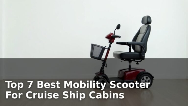 Top 7 Best Mobility Scooter For Cruise Ship Cabins