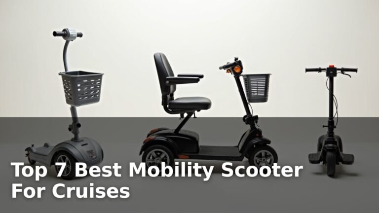 Top 7 Best Mobility Scooter For Cruises
