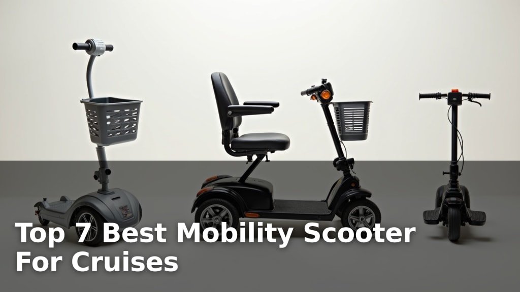 Top 7 Best Mobility Scooter For Cruises