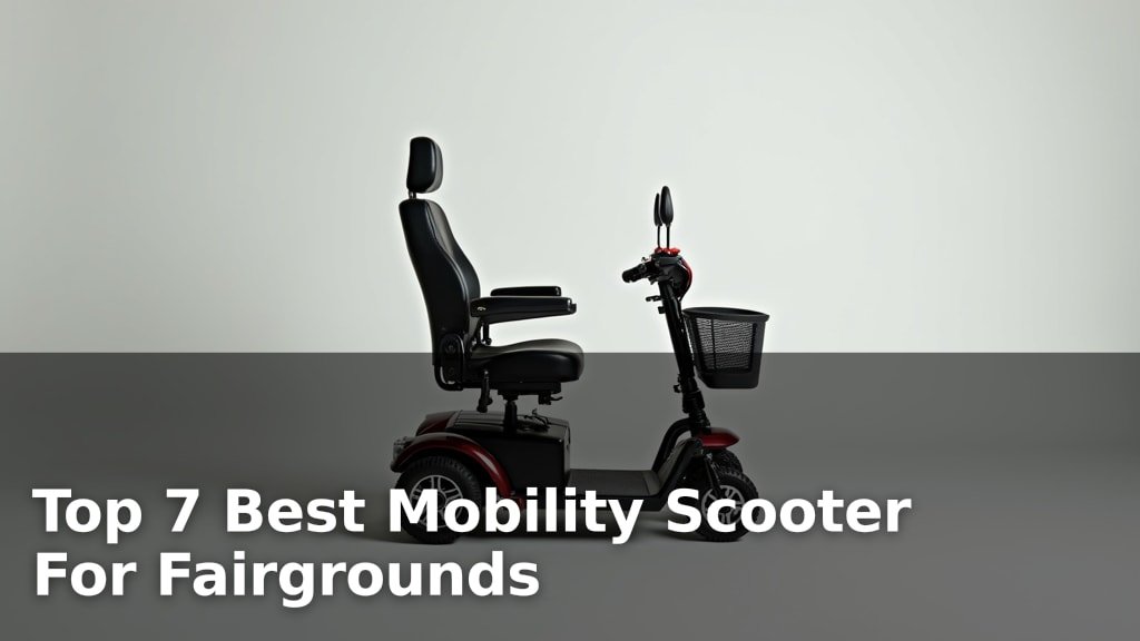 Top 7 Best Mobility Scooter For Fairgrounds