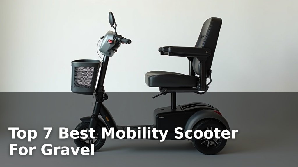 Top 7 Best Mobility Scooter For Gravel