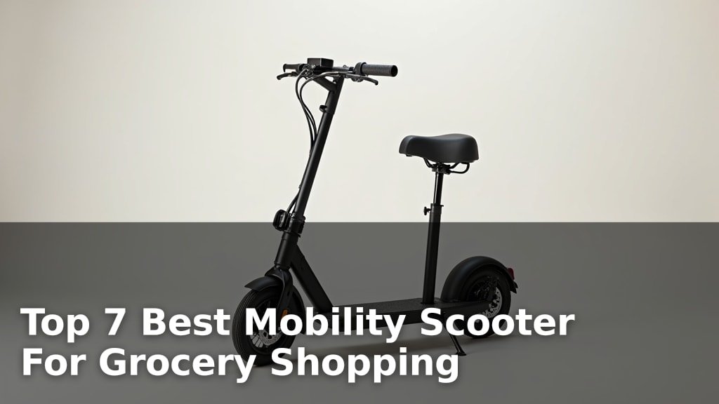 Top 7 Best Mobility Scooter For Grocery Shopping