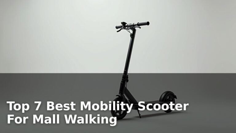 Top 7 Best Mobility Scooter For Mall Walking