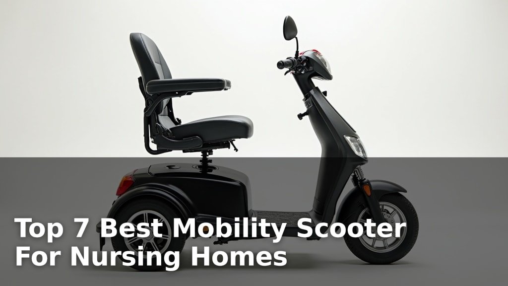 Top 7 Best Mobility Scooter For Nursing Homes