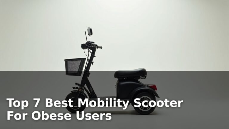 Top 7 Best Mobility Scooter For Obese Users