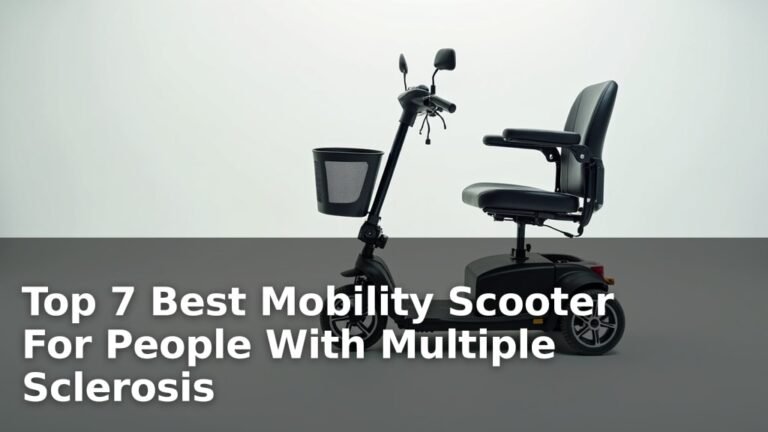 Top 7 Best Mobility Scooter For People With Multiple Sclerosis
